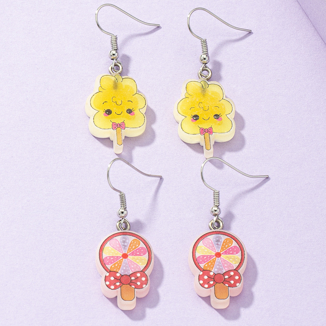 Summer Delight Ice Cream Earrings Duo - Trending in Europe and America