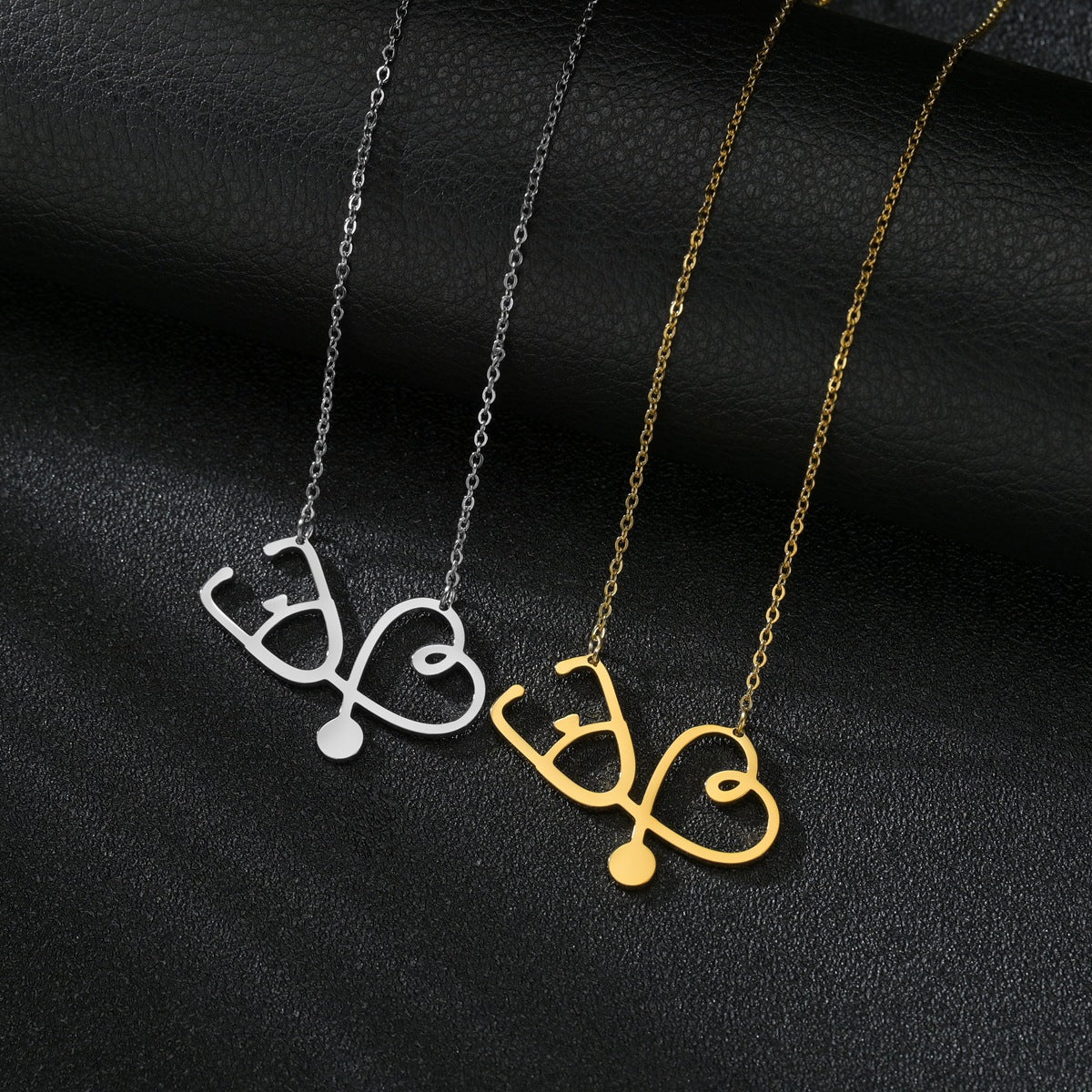 Fashionable Titanium Love Pendant Necklace for Women - Planderful Everyday Genie Collection