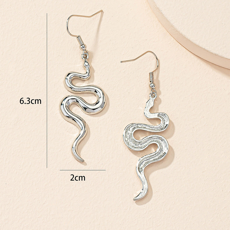 Serpentine Allegiance Alloy Earrings - Vienna Verve Collection