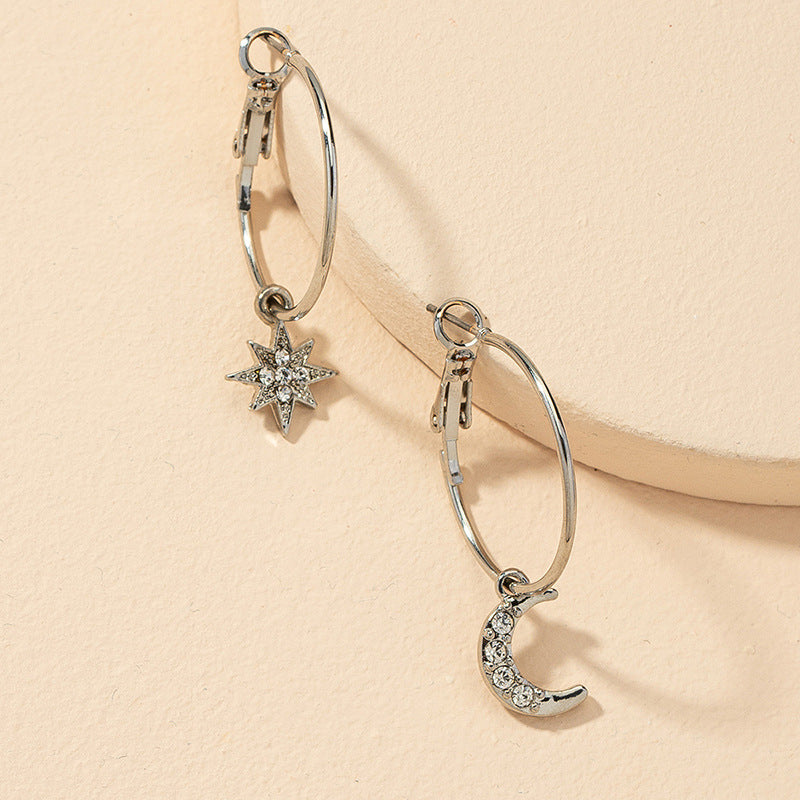 Luxe Lunar Earrings from Vienna Verve Collection