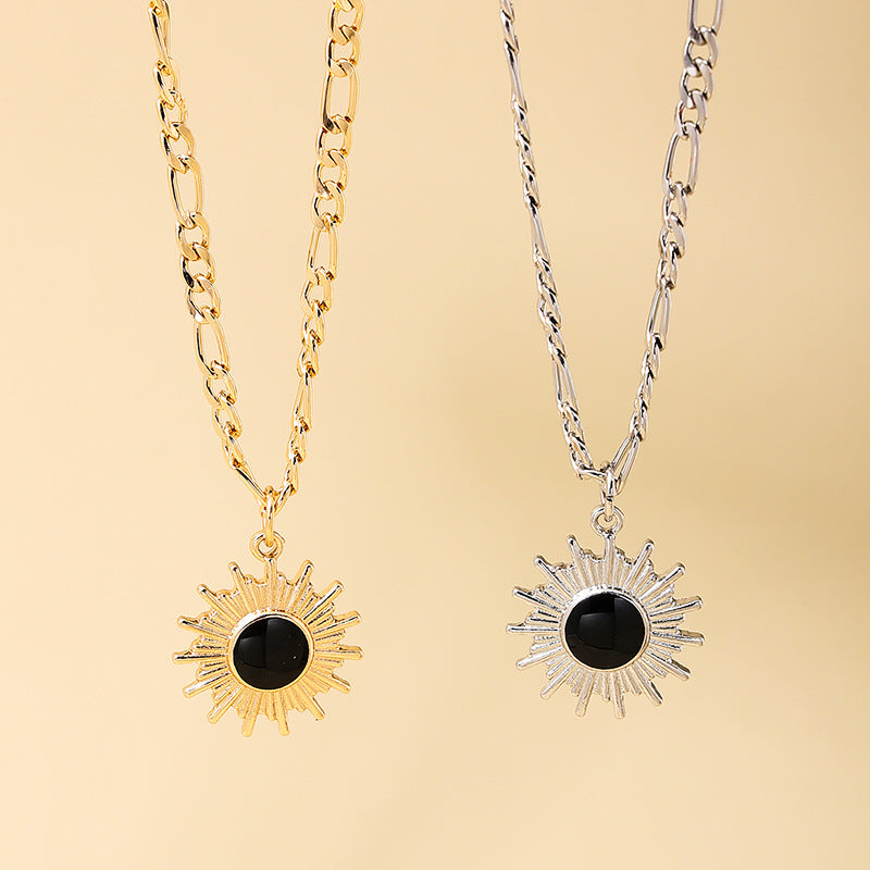 Elegant Sunflower Palace Style Necklace - Vienna Verve Collection