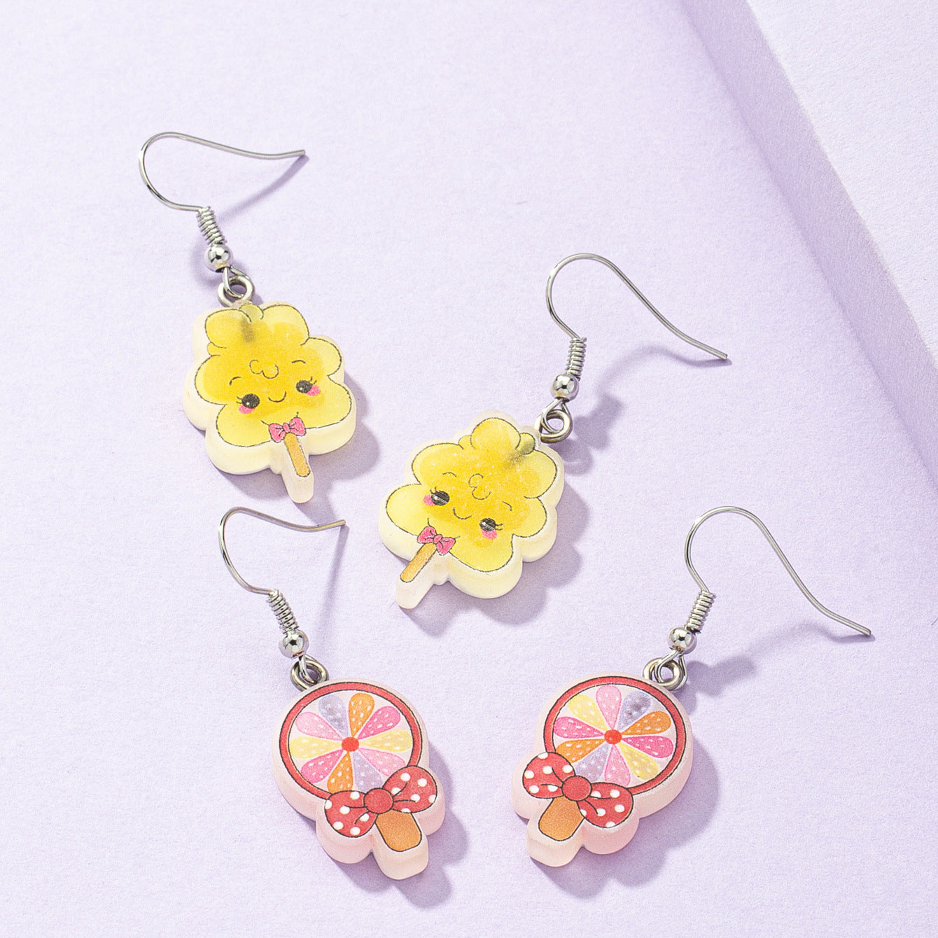 Summer Delight Ice Cream Earrings Duo - Trending in Europe and America