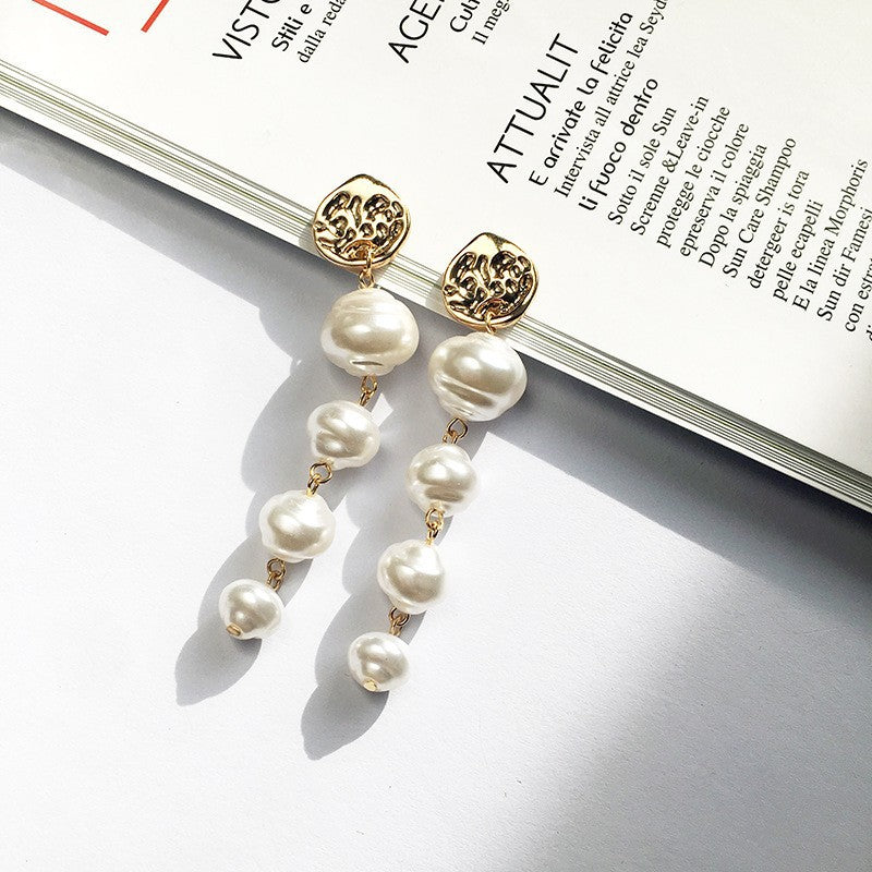 Baroque Pearl Earrings from Vienna Verve Collection