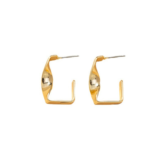 Twisted Metal Earrings - Vienna Verve Collection Pieces