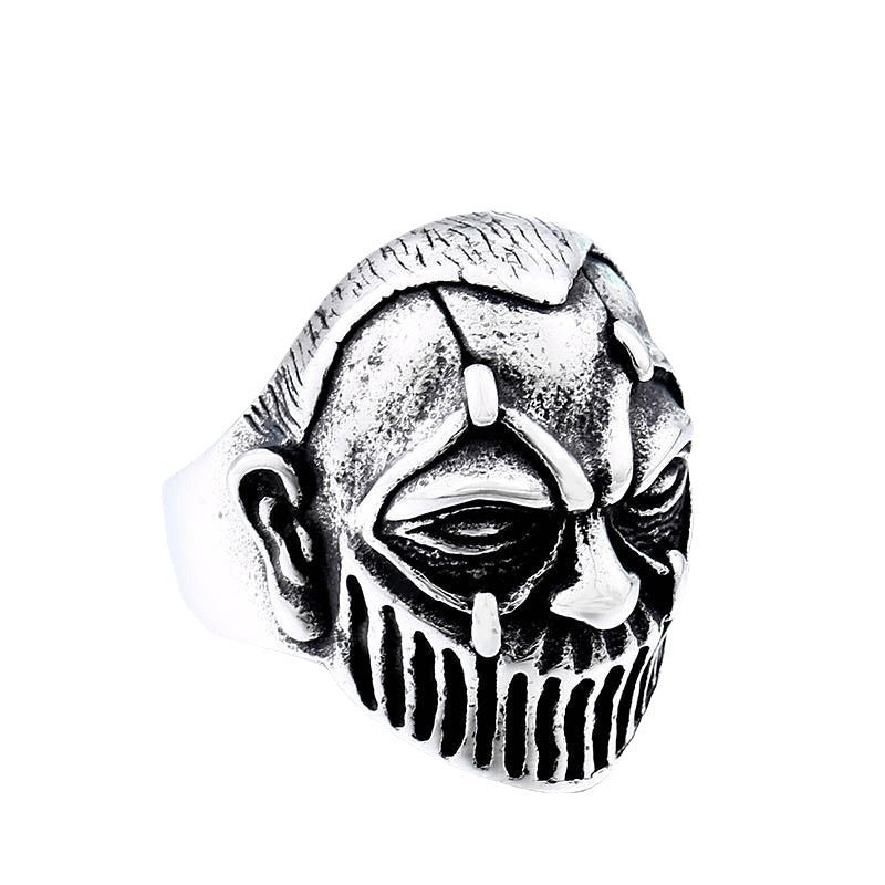 Retro Titanium Steel Ring for Men - Striking Punk Jewelry Wholesale