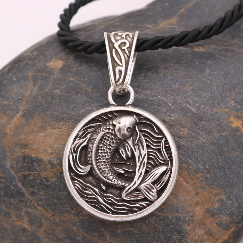 Viking Rune Pendant Necklace from Norse Legacy Collection