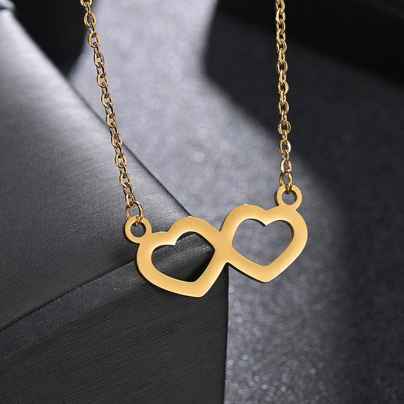 Romantic Joker Necklace for Jewelry Lovers - Gold Plated Gift from Japan and South Korea