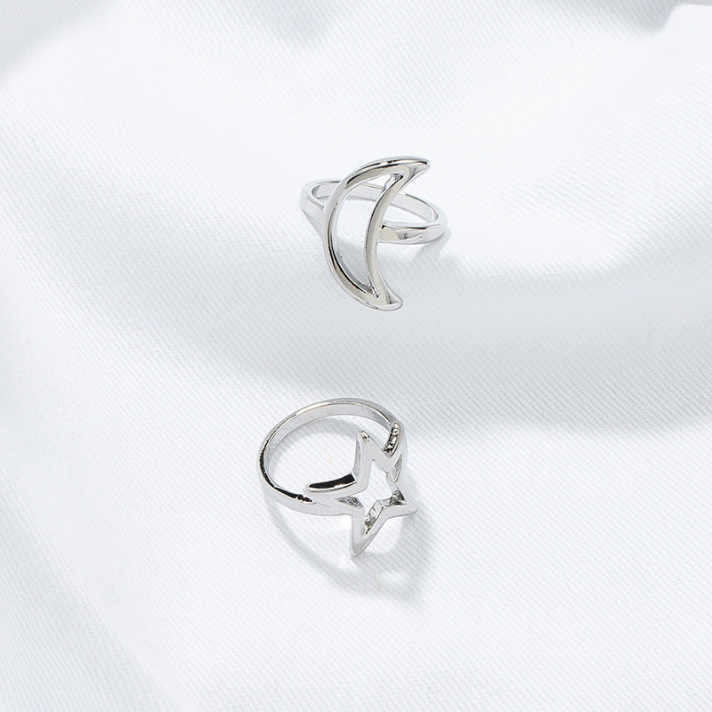 Celestial Charm Ring Set - Vienna Verve Collection