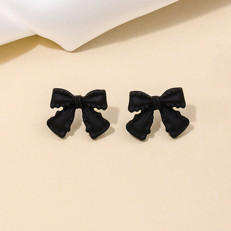 Chic Bow Earrings for Effortless Elegance