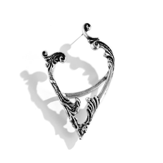 Elven Single Earstuds with Halloween Girl Earrings from European and American Cross-Border Jewelry