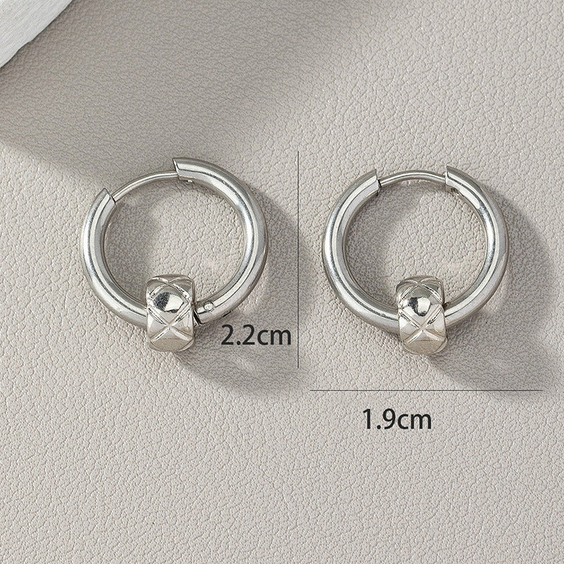 Chic Korean Minimalist Ring Set with Versatile Style, Trendy Jewelry Essential, Earrings Included