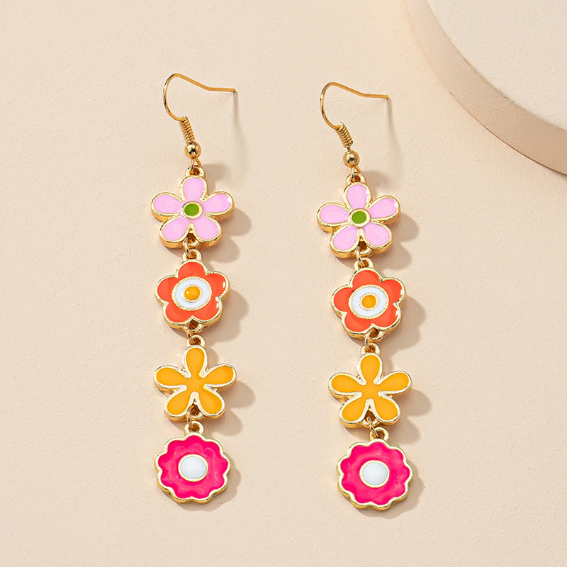 Enchanting Forest Blossom Earrings for Women, Autumn/Winter Collection