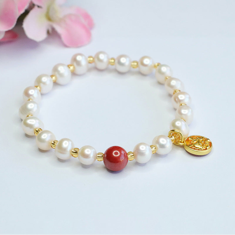 Emperor's Sand Freshwater Pearl Bracelet