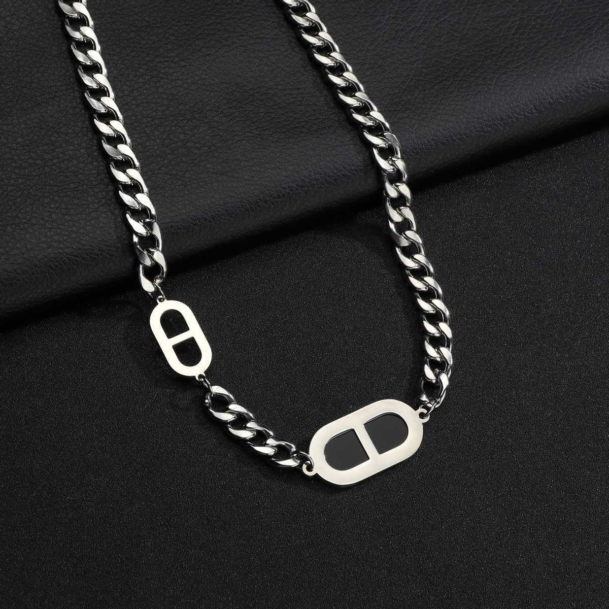 European American Trendy Hip-Hop Necklaces for Fashionable Men and Women