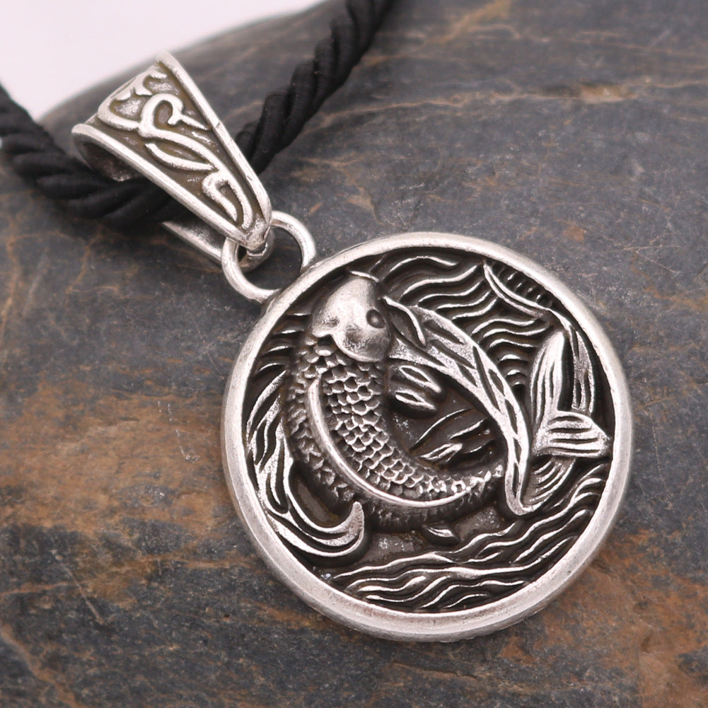 Viking Rune Pendant Necklace from Norse Legacy Collection