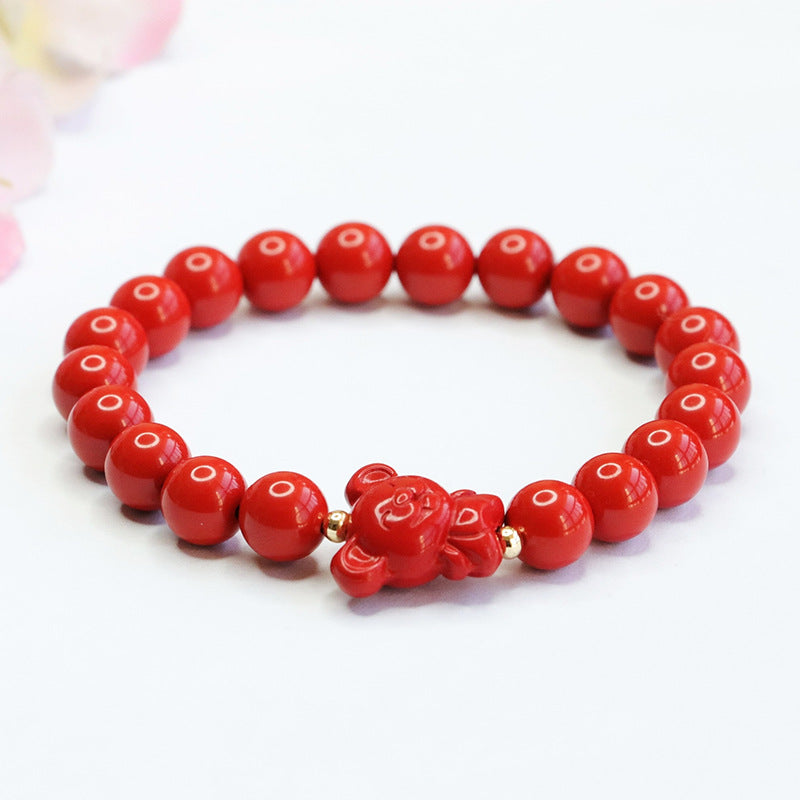 Cinnabar 12 Zodiac Bracelet