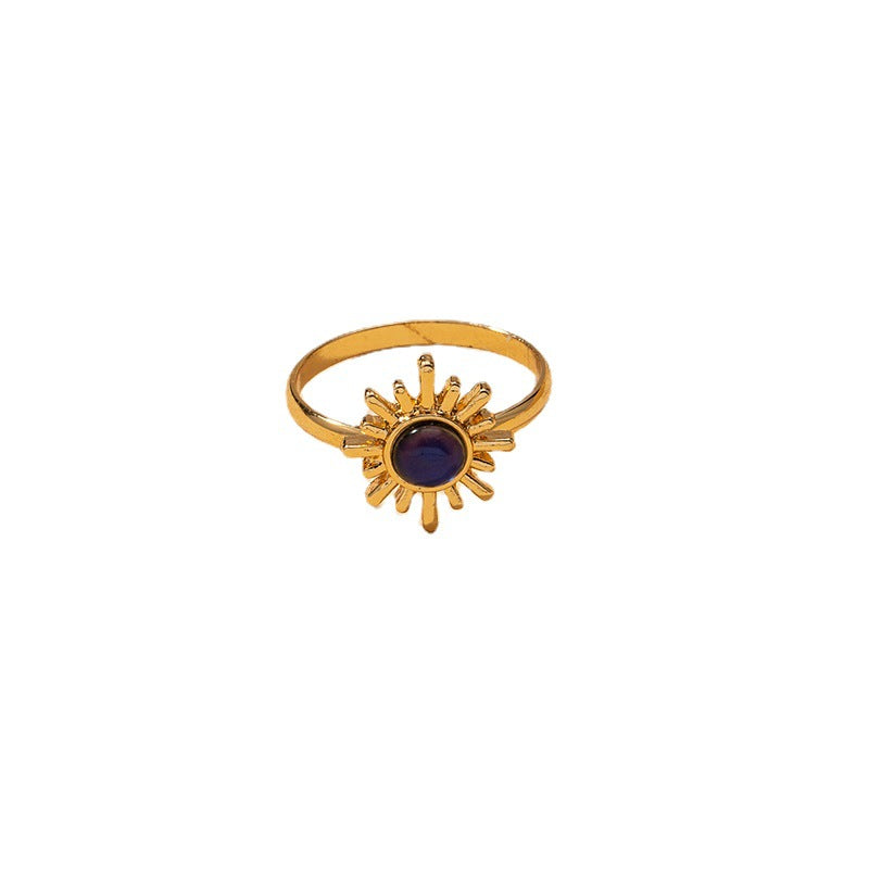 Sunflower Sunburst Ring - Wholesale Fashion Jewelry from Europe and America