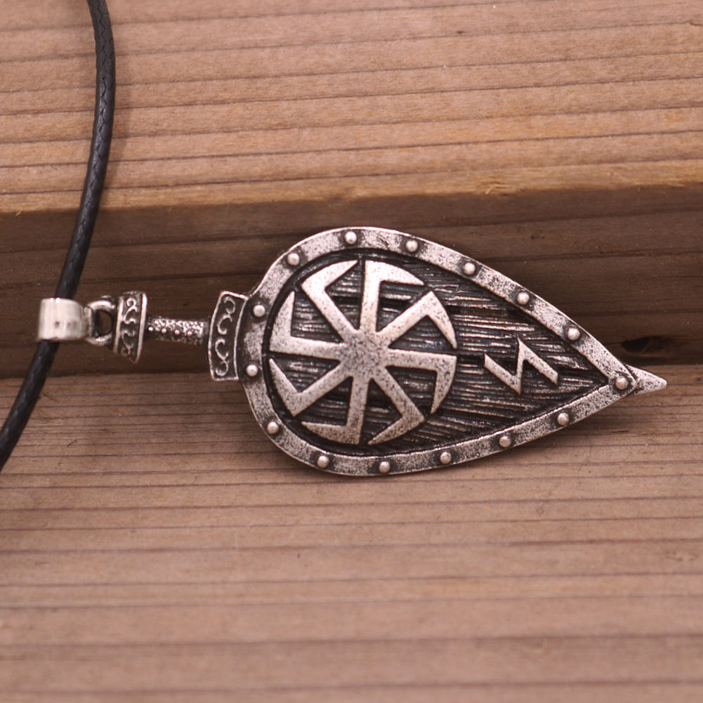 Viking Rune Pendant Necklace - Norse Legacy Collection