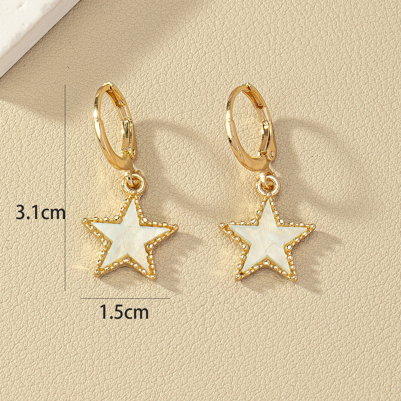 Chic Starry Alloy Earrings Set from Vienna Verve Collection