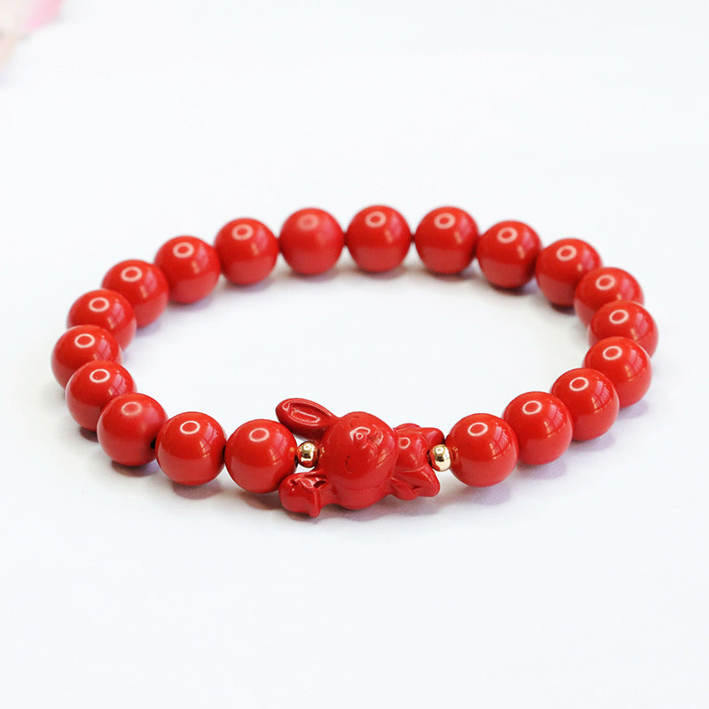 Cinnabar 12 Zodiac Bracelet