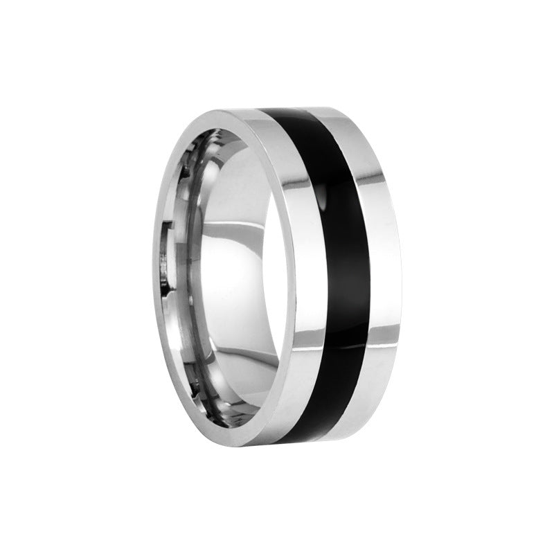 Stylish Stainless Steel Men's Rings - Handcrafted Wholesale Jewelry for Men