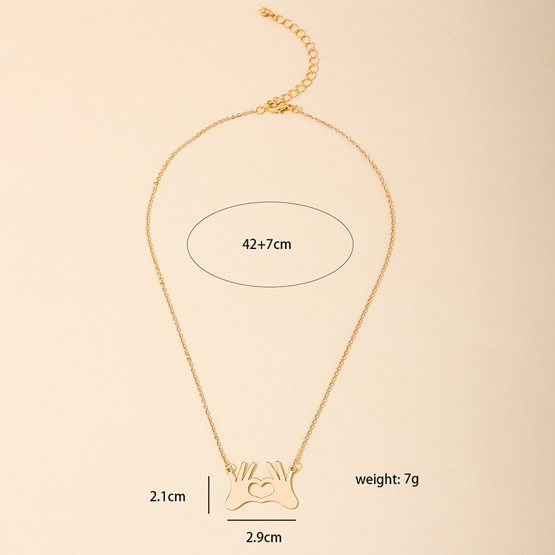 Gesture of Love Necklace - Elegant and Unique Jewelry from Vienna Verve