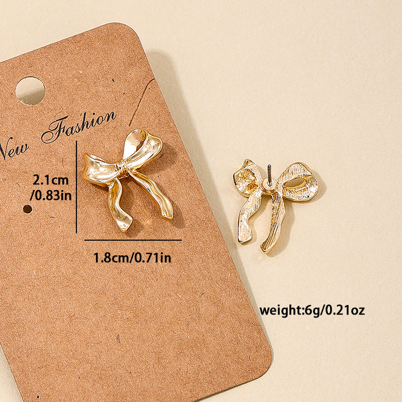 Sweet and Stylish Bow Earrings for Women - Vienna Verve Collection