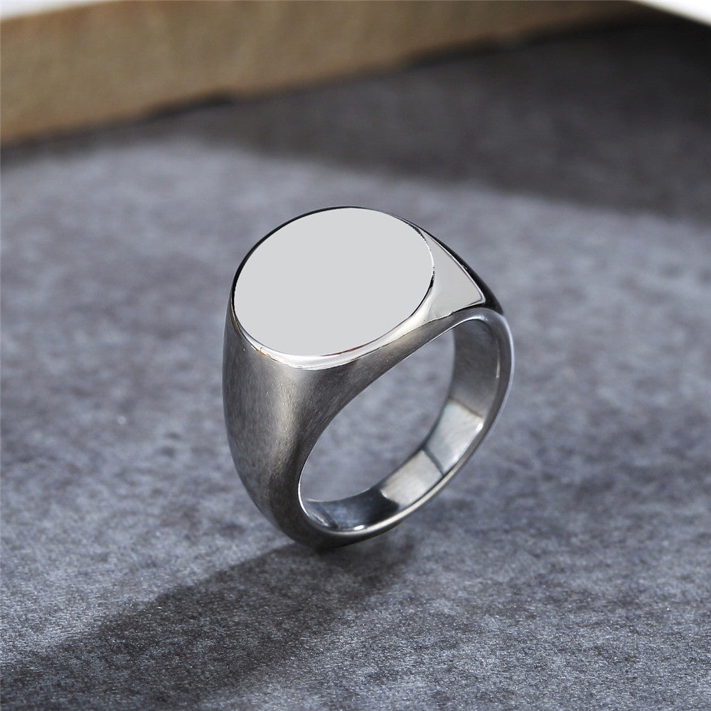 Everyday Genie Titanium Steel Women's Ring