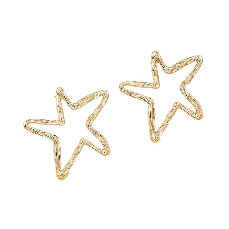 Hollow Star Earrings - Vienna Verve Collection