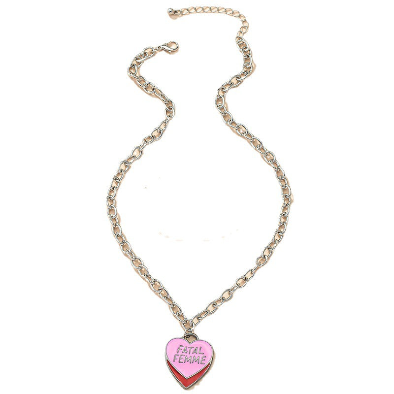 French Femme Love Necklace - Elegant Jewelry for Women