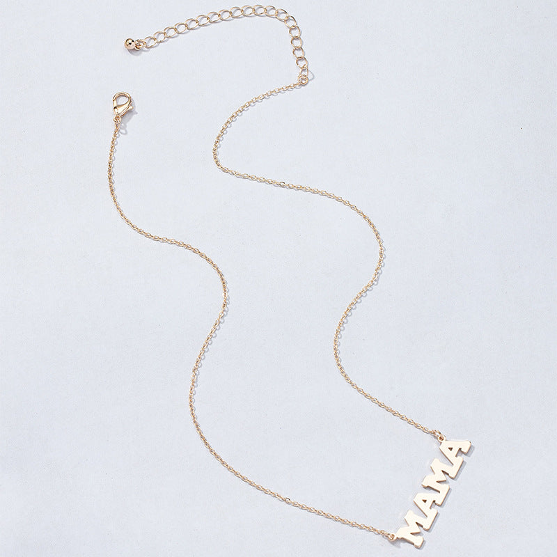 European & American Must-Have: Vienna Verve Mama Necklace - Trendy Cross-Border Jewelry