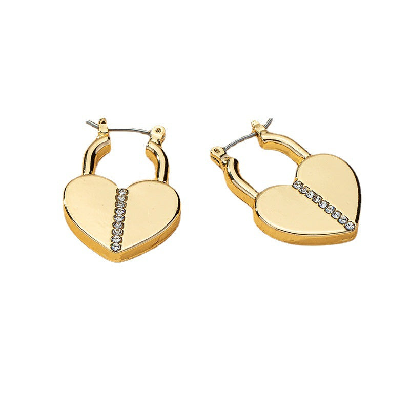 Chic Lock Earrings - Vienna Verve Collection