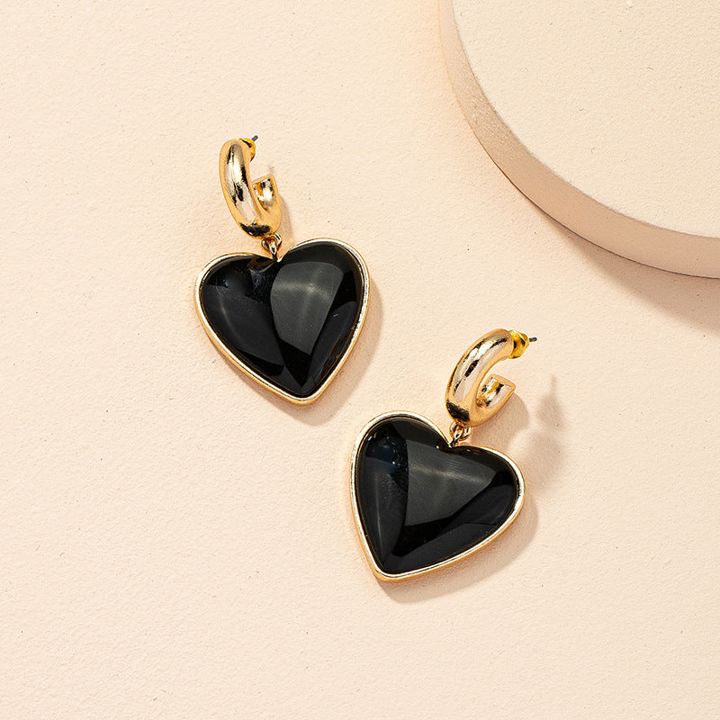 Exaggerated Love Earrings Set in Vienna Verve Collection