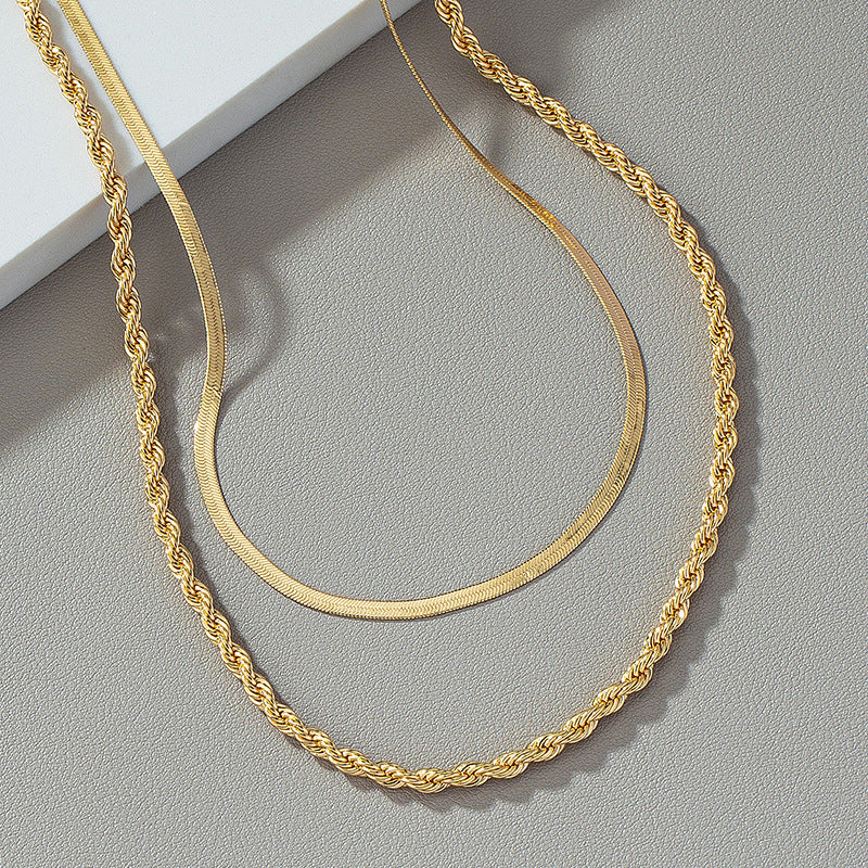 Cold Style High-Quality Clavicle Chain - Vienna Verve Collection