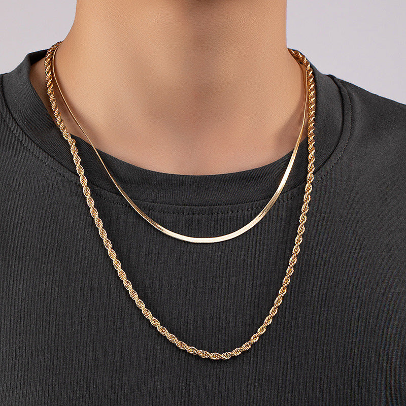 Cold Style High-Quality Clavicle Chain - Vienna Verve Collection