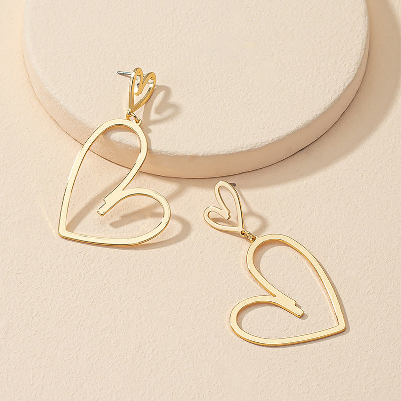 Love Line Asymmetry Earrings - Vienna Verve Collection