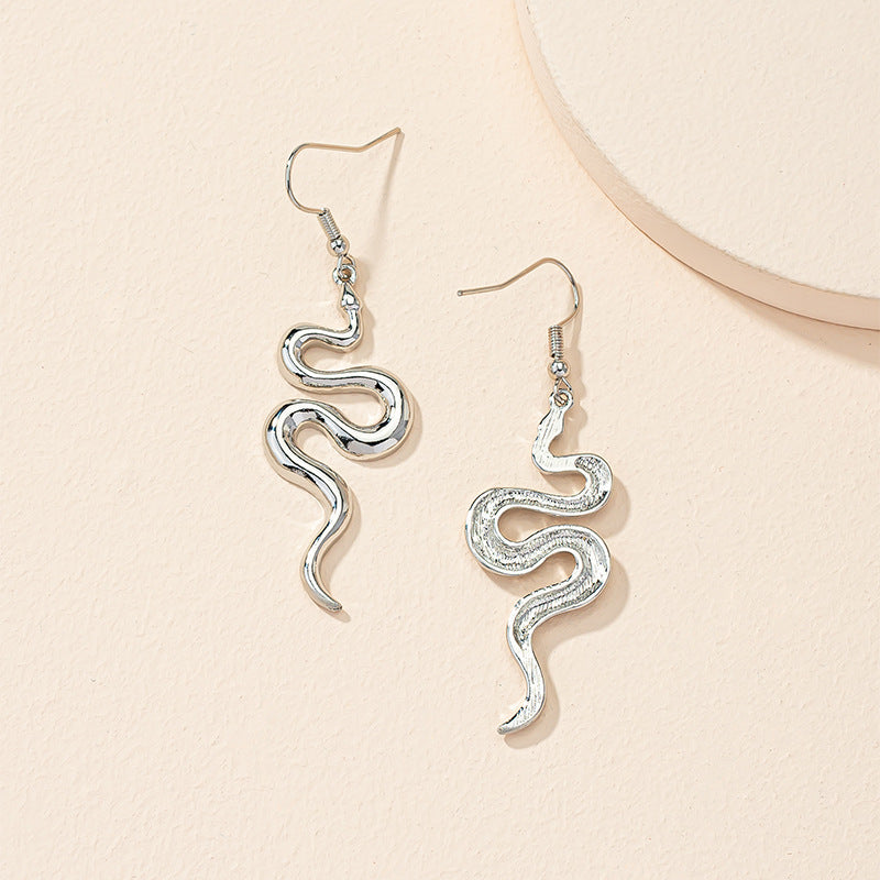 Serpentine Allegiance Alloy Earrings - Vienna Verve Collection