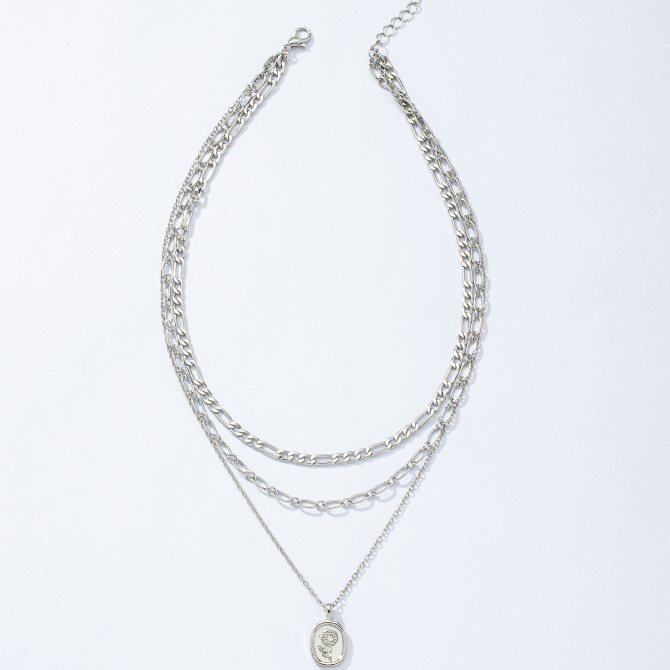 Three-Layer Flower Necklace - Vienna Verve Collection