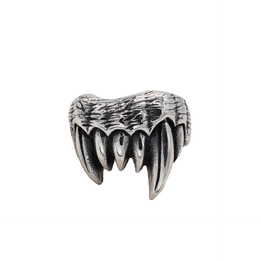 Monster Claw Fang Men's Titanium Steel Ring