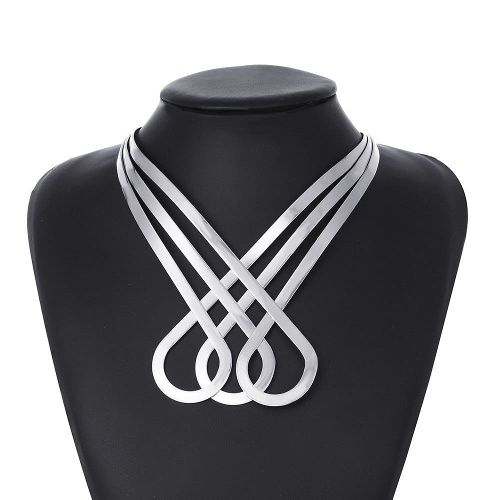 Extravagant European and American Metal Necklaces, Chic OL Jewelry, Savanna Rhythms Necklace