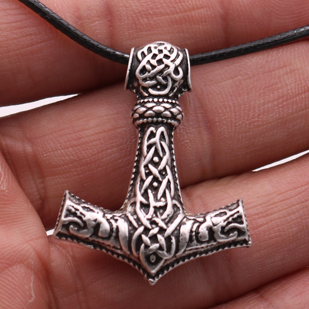 Viking Raytheon Hammer Necklace - Norse Legacy Series