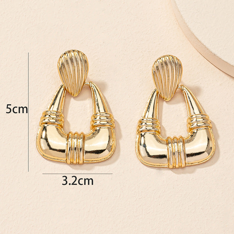 Trapezoidal Earrings - Vienna Verve Collection