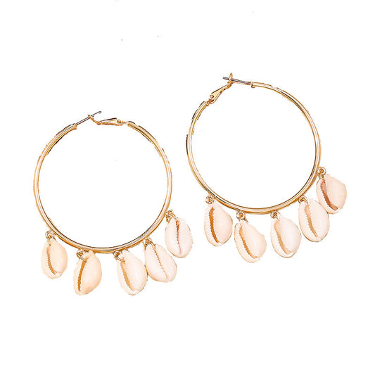 Bohemian Sea Breeze Shell Earrings for Women