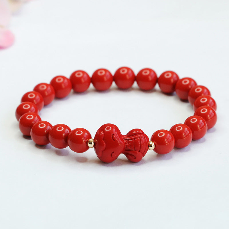 Cinnabar 12 Zodiac Bracelet