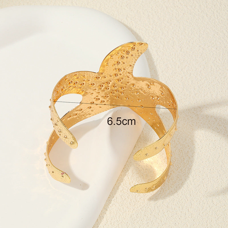 French Vintage Iron Starfish Bracelet - Vienna Verve Collection