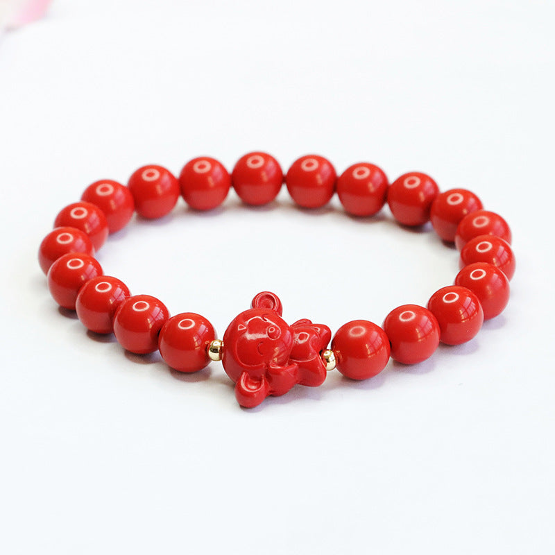 Cinnabar 12 Zodiac Bracelet