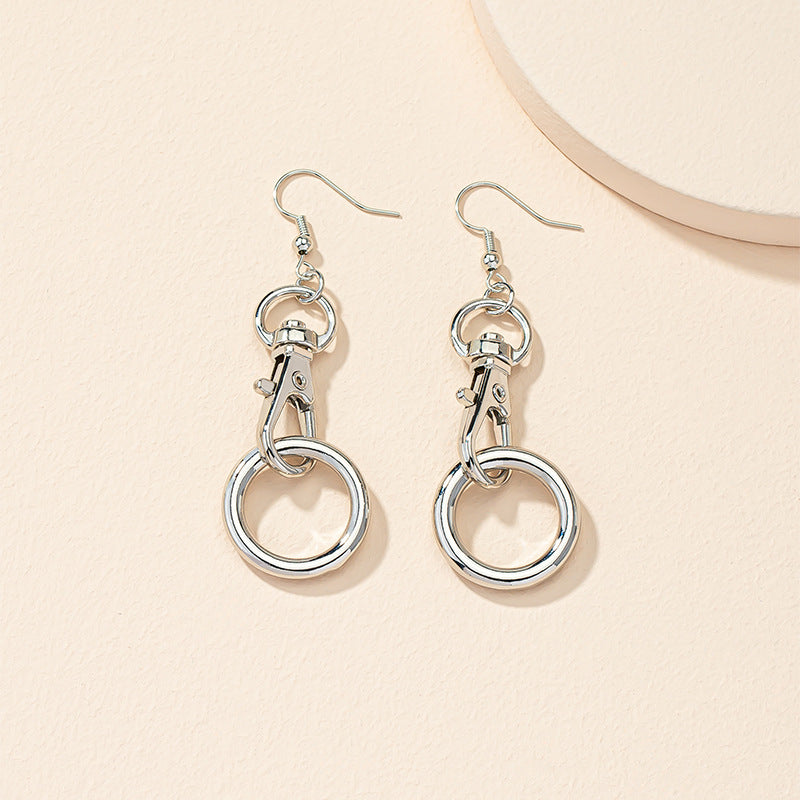 Trendy Urban Circle Earrings - Vienna Verve Collection