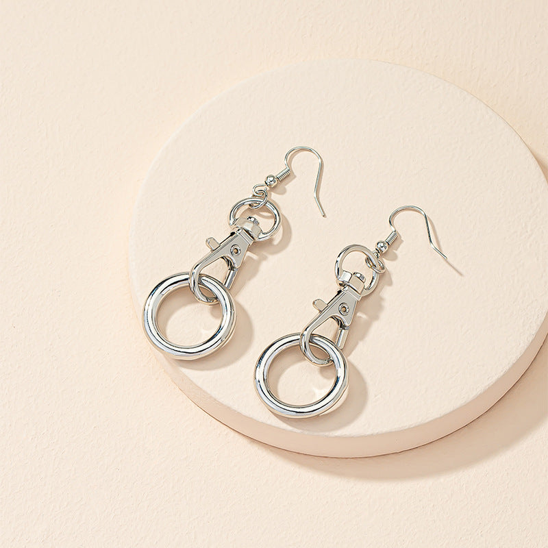 Trendy Urban Circle Earrings - Vienna Verve Collection