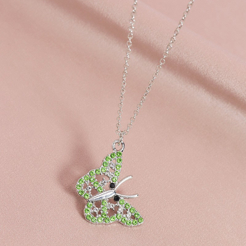 Butterfly Charm Necklace - Exquisite Jewelry from Vienna Verve