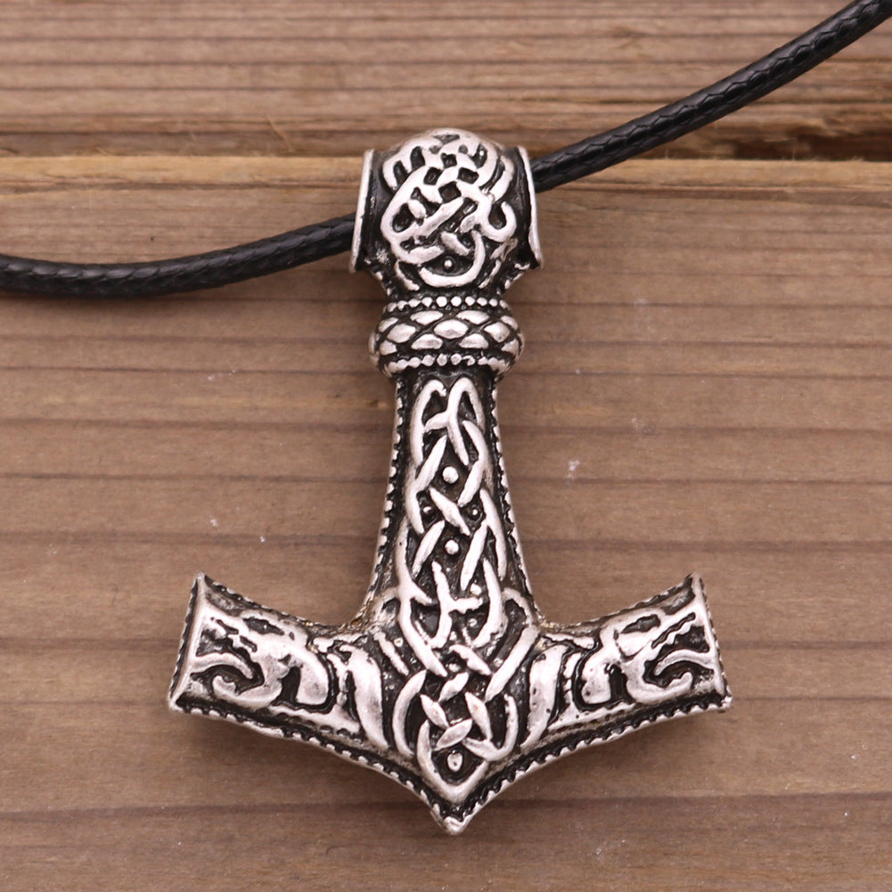 Viking Raytheon Hammer Necklace - Norse Legacy Series